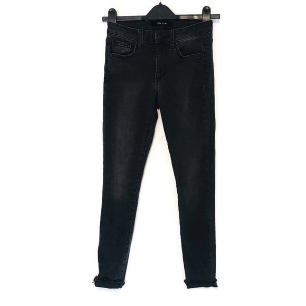 Joes Jeans Faded Black Skinny Ankle Distressed Jeans Women’s Size 24 00 XS